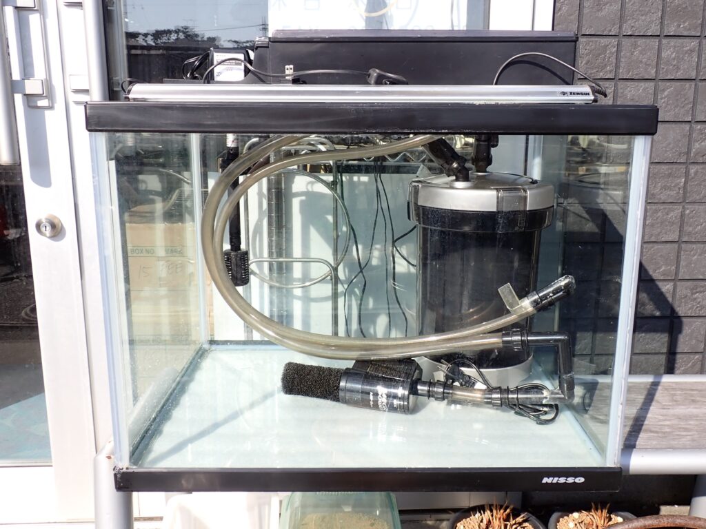 60×45×45 中古水槽セット 値下げします | アクアショップ魚力